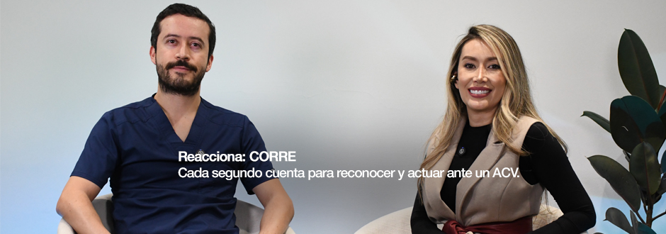 Reacciona: CORRE. Cada segundo cuenta para reconocer y actuar ante un ACV.